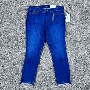 NYDJ Alina Women's Size 14 Ankle Lift Tuck Technology Denim Jeans Pants